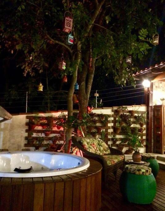 Willa Casa Charmosa Com Piscina Aquecida, Jacuzzi, Ar Pirenópolis Zewnętrze zdjęcie